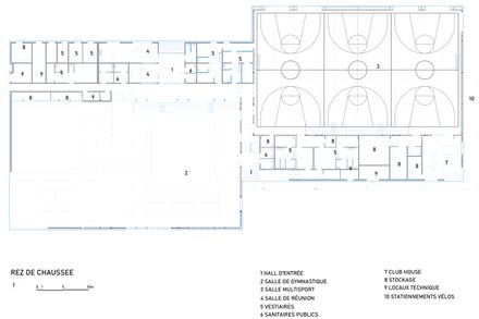 Renovation And Extension Of The Marie Paradis Sports Complex