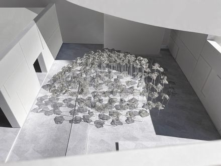 Choreography Of A Cloud, Dancing Shadows Art Pavilion At The Louvre Abu Dhabi
