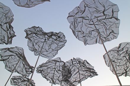 Choreography Of A Cloud, Dancing Shadows Art Pavilion At The Louvre Abu Dhabi