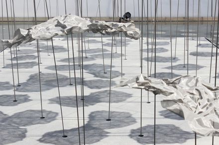 Choreography Of A Cloud, Dancing Shadows Art Pavilion At The Louvre Abu Dhabi