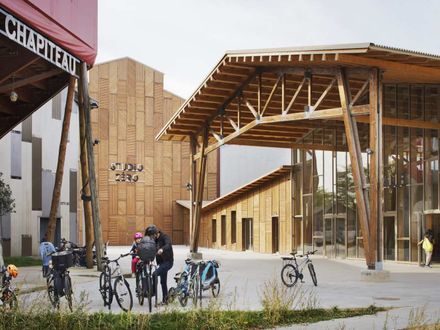 Restructuring And Extension Of The Académie Fratellini In Saint-denis