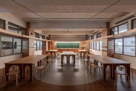 Qingshan Forest Junior High School Classroom