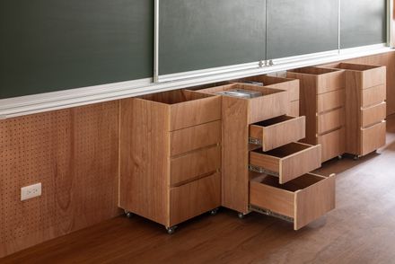 Qingshan Forest Junior High School Classroom