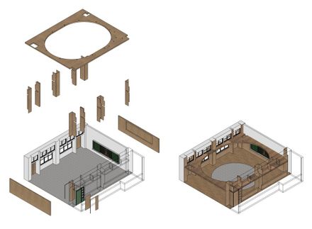 Qingshan Forest Junior High School Classroom