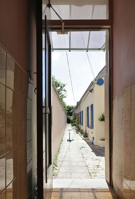 Elevation Of A Family House In Bagnolet