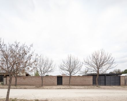Three Courtyards House