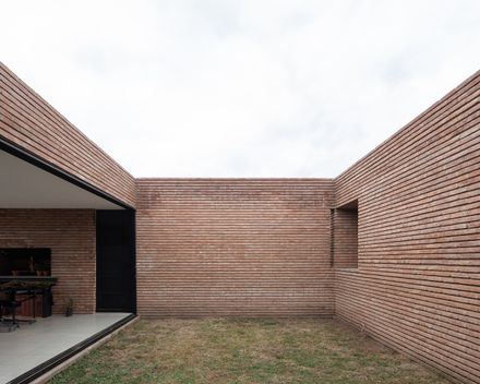 Three Courtyards House