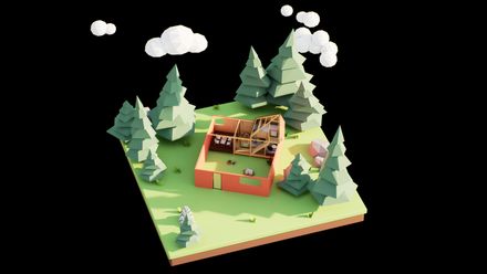 Red Cabin