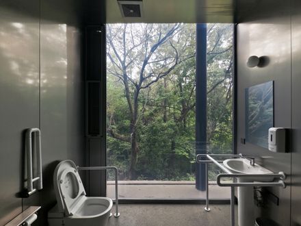 Public Restroom Of Nanjing Sifang Art Lake District