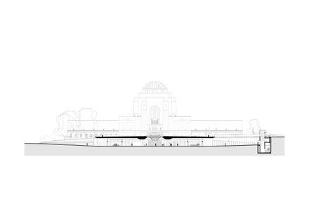 Australian War Memorial Southern Entrance And Parade Ground
