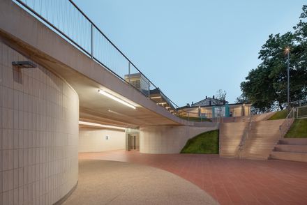 Nova Gorica Railway Station And Vrtača Underpass