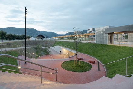 Nova Gorica Railway Station And Vrtača Underpass