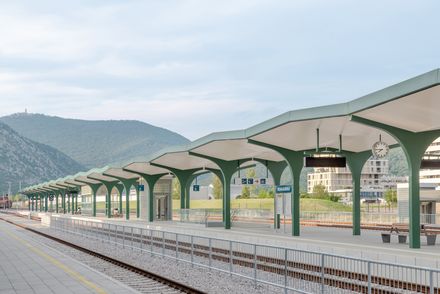 Nova Gorica Railway Station And Vrtača Underpass