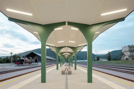 Nova Gorica Railway Station And Vrtača Underpass