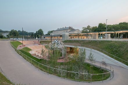 Nova Gorica Railway Station And Vrtača Underpass