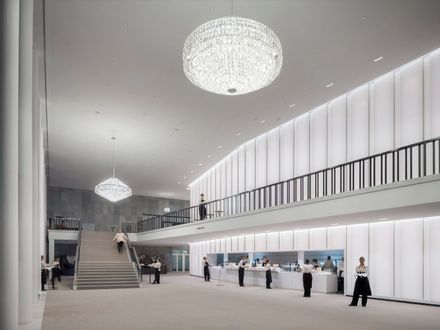 Concert Hall At Kiel Castle Renovation And Conversion