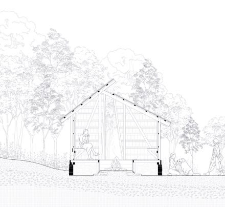Fireplace Shelter - Gløde