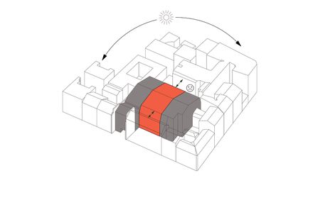 Parking Lot Into Social Housing Residence