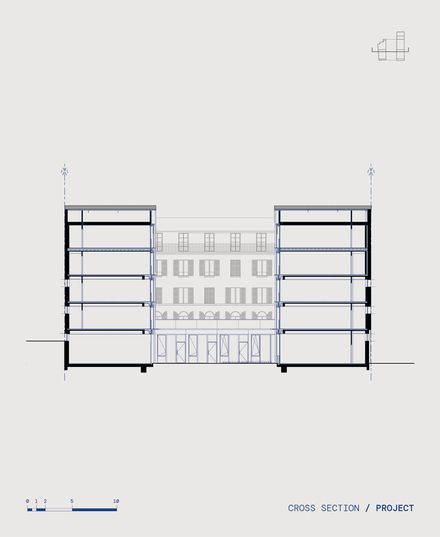 Parking Lot Into Social Housing Residence
