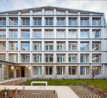 Parking Lot Into Social Housing Residence