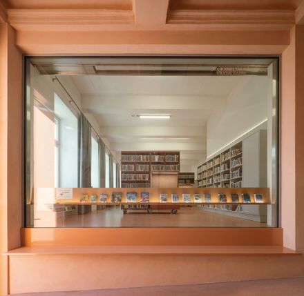 Library In Červený Kostelec