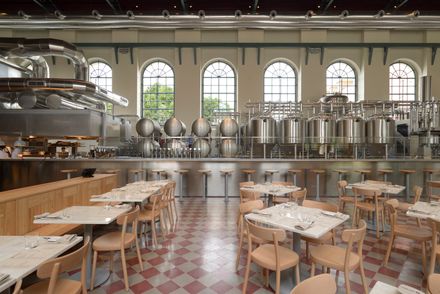 Transformation Of The Former Military Maintenance Power Plant Into The Browers Beato Microbrewery And Restaurant