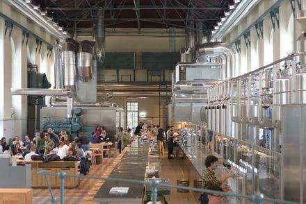 Transformation Of The Former Military Maintenance Power Plant Into The Browers Beato Microbrewery And Restaurant