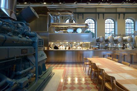 Transformation Of The Former Military Maintenance Power Plant Into The Browers Beato Microbrewery And Restaurant