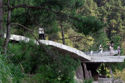 Fujian Wuyi Mountain National Park Moon Bay Observation Deck