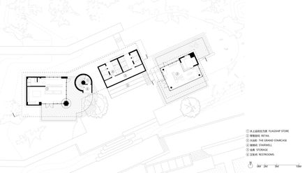 Nerve Lab. Experimental Sports Support Buildings On Double Happiness Island