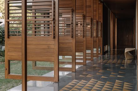 The Louvered House