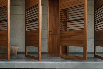 The Louvered House