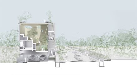 Stepped Well House