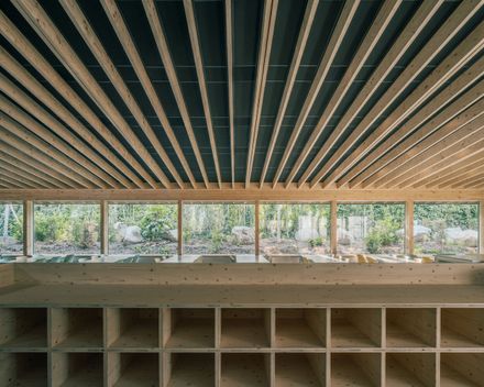 Middle School Cafeteria In Gonesse