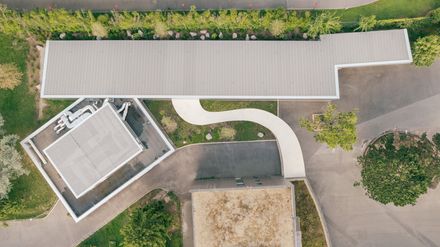 Middle School Cafeteria In Gonesse