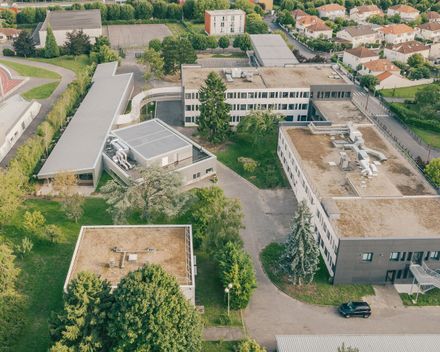 Middle School Cafeteria In Gonesse