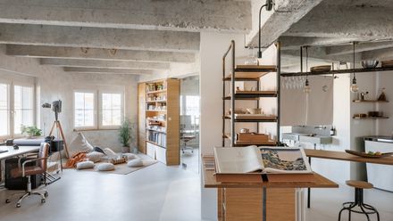 Apartment Conversion Into A Creative Studio