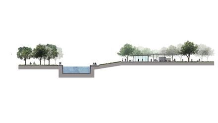Tie-ma Cycling Station At Dapo Pond