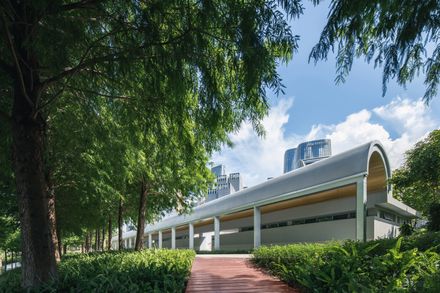 Three Service Pavilions Of Guiwan Park