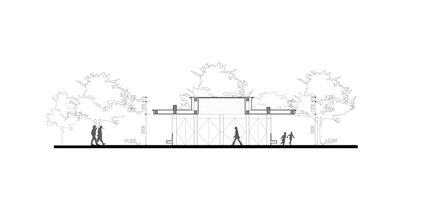 Three Service Pavilions Of Guiwan Park