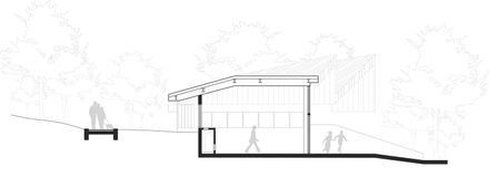 Three Service Pavilions Of Guiwan Park