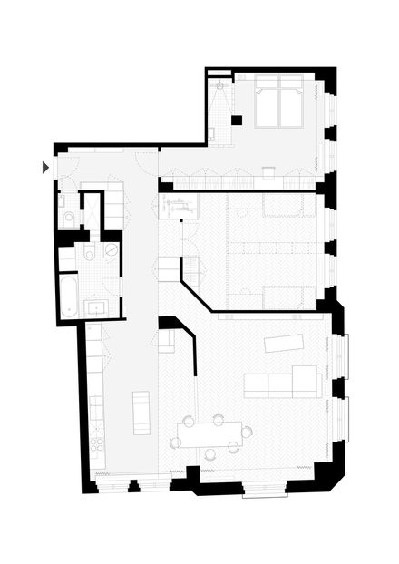 Corner Apartment