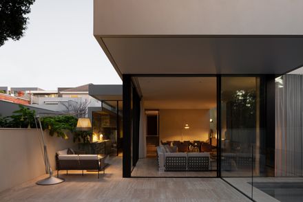 Concrete Curtain House
