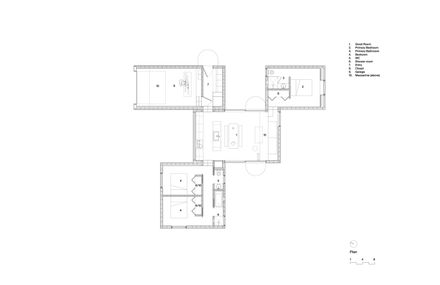 Staggered Cabin