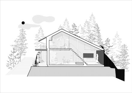 Swiss Alpine Cabin Reconstruction