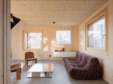 Swiss Alpine Cabin Reconstruction