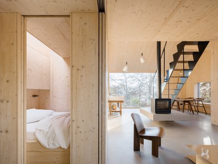 Swiss Alpine Cabin Reconstruction