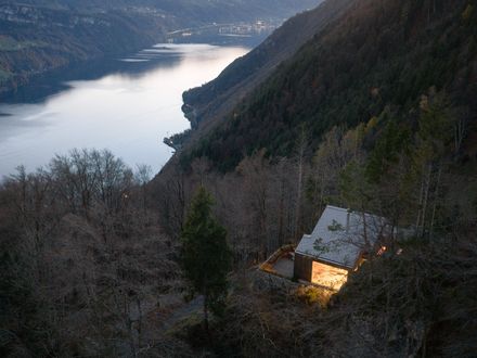 Swiss Alpine Cabin Reconstruction