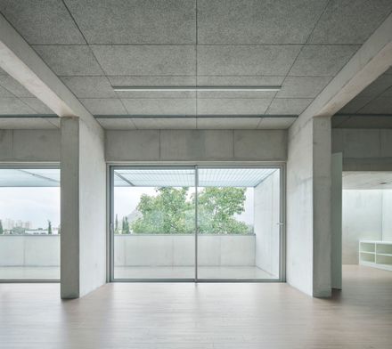 Sport Facilities Inside A Squash Court