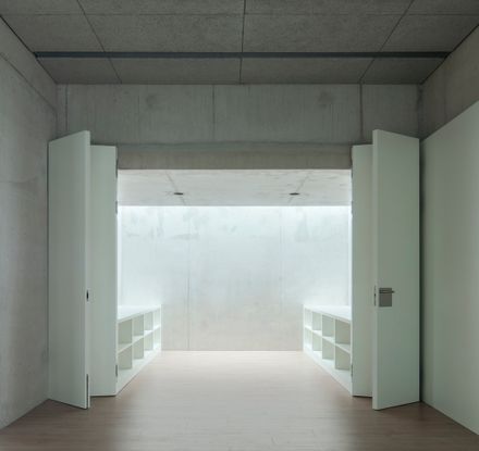 Sport Facilities Inside A Squash Court
